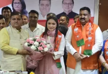 Anukriti Gusain joins BJP