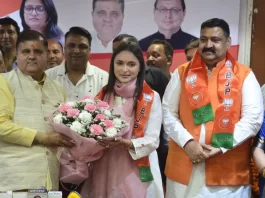 Anukriti Gusain joins BJP