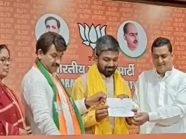 Manish Kashyap joins BJP
