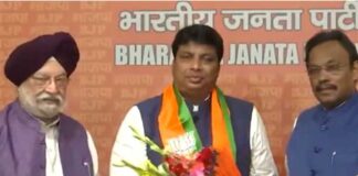 Rohan Gupta joins BJP