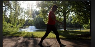 Mass fitness march