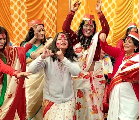 Holi celebrations